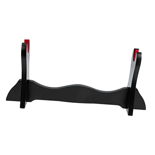 Mipcase Flute Stand Display Holder Wooden Handicraft for Home Decor Single Flute Holder Rack