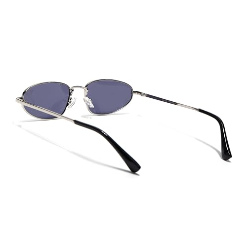 Image of Voyage UV Protected Oval Sunglasses for Men & Women