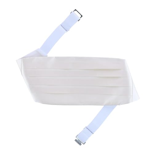 Image of Trafalgar Men's Sutton Solid Color Silk Cummerbund