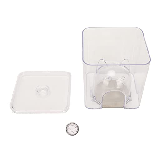 DAUERHAFT Hamster Esconderijo de resfriamento, hamster fresco, portátil, alimentado por bateria, pla