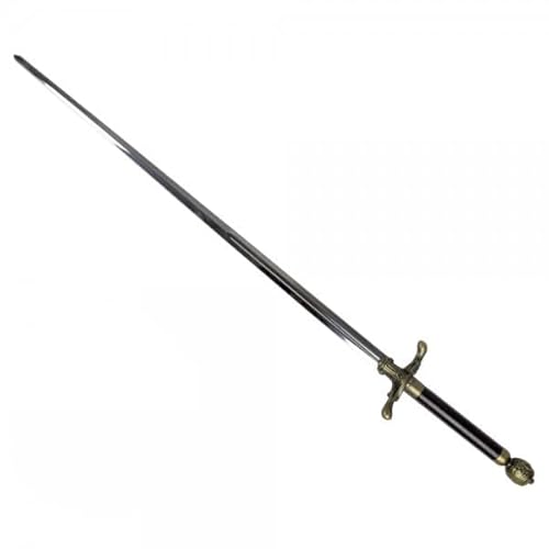 Bild: Game of Thrones Schwert Nadel von Arya Stark 81cm | Offizielle Needle Replik mit Haus Stark Wolf-Wandhalterung | GoT Deko Waffe f�r 99,00 EUR bei amazon.de