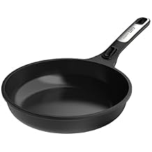 Berghoff Leo Phantom Nonstick Ceramic Frying Pan 9.5in Detachable Handle Recycled Cast Aluminum CeraGreen Non-toxic Coating Induction Pan Oven-to-table Cookware Full Disk
