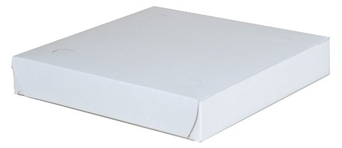 Southern Champion Tray 1405 Clay Coated Kraft Paperboard White Pizza Box, 9