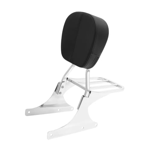 Dossier de repos Softail Classic FLST en acier chrome de haute qualité - 4