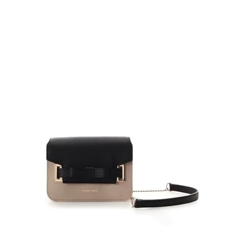 [サマンサタバサ] 新バイカラーエムシュシュⅡ ショルダーバッグ 小サイズ レディース グレージュ