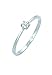 Produktbild DIAMORE Ring Damen Verlobung mit Diamant (0.10 ct.) in 585 Weißgold Solitär
