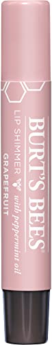 Burt's Bees 100% Natural Lip Shimmer, Grapefruit, 2.55g