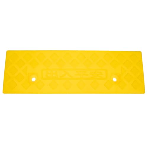 Rampas para puertas de coche de 3 cm de alto color amarillo, 2 unidades miniatura 1