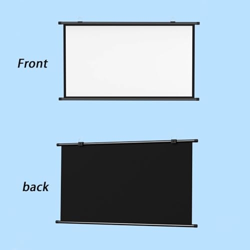 Pantalla manual portátil para proyector 4:3 72" miniatura 6