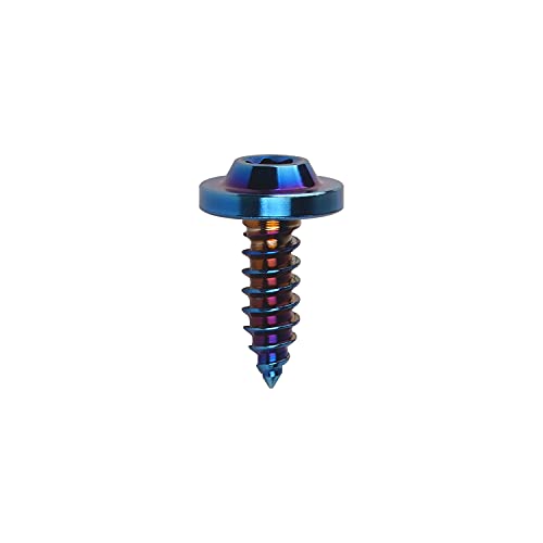 Wanyifa STM45 Titanium M4 M5 15 17 20Mm Self Tapping Screw Torx Head Motorcycle Bolt Pack Of 4 thumb #1