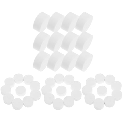 SKISUNO 50 piezas Unidades Toallas Comprimidas de Viaje de Algodón Puro Toallitas Desechables Portátiles Expandibles Suaves Ligeras y Compactas para Limpieza Facial y Corporal