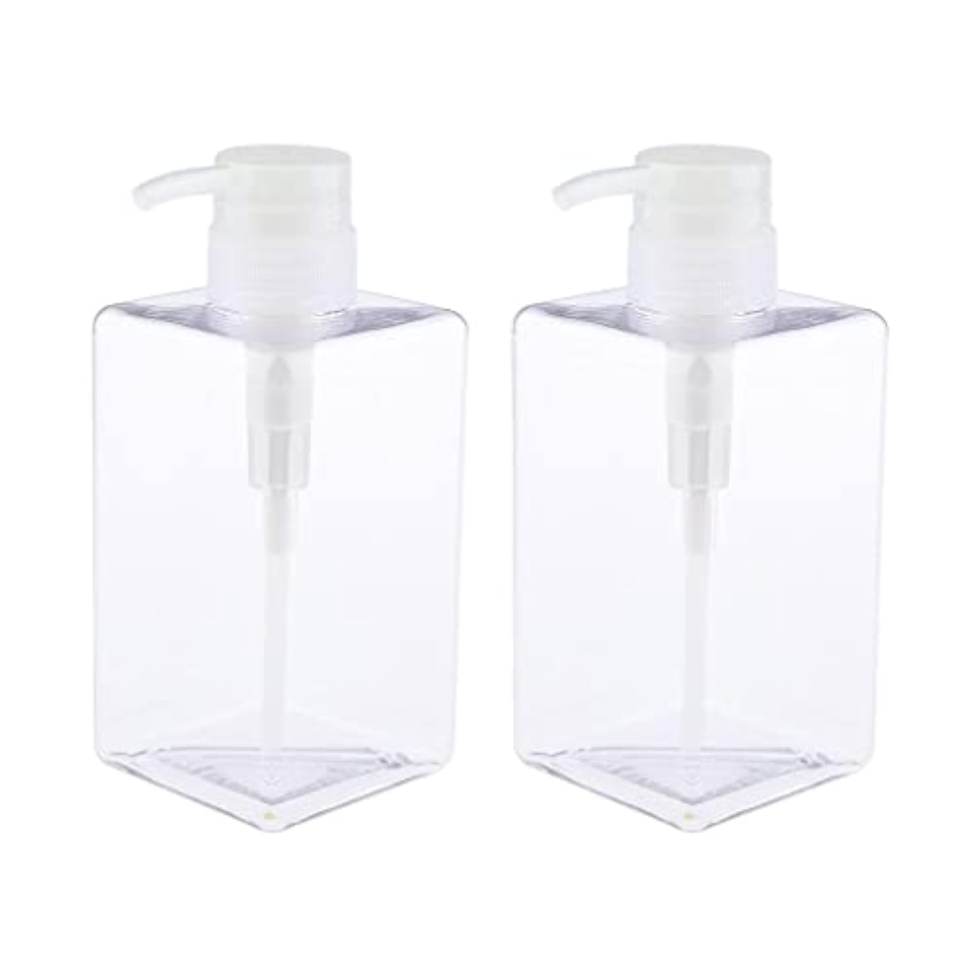 Empty Shampoo Conditioner Pump Bottle Set