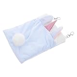 Toddmomy 小動物用保温睡袋 大型ハムスター モルモット リス用 ふんわりコ