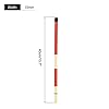 sourcing map Bamboo Drum Stick Rods Brushes Hot Rods Drumsticks Brush Red for Jazz Acoustic Rock Band Music Lover Percussion 1 Pair #1