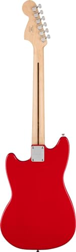 Image of Squire Sonic Mustang Electric Guitar, Torino Red, Maple Fingerboard
