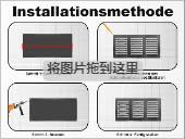 Grille d'aeration metallique 600x300mm finition durable - 6