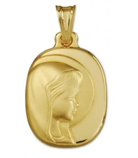 Médaille Vierge Marie ovale Argyor un bijou chrétien élégant pour le quotidien