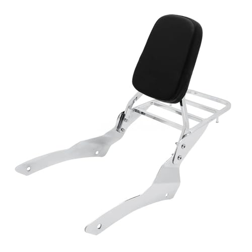 Dossier de passager amovible chrome en alliage premium pour Yamaha Dragstar