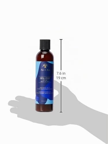 Après-shampooing "As I Am" "Dry & Itchi" -237 ml- Contrôle les pellicules et améliore la sécheresse du cuir chevelu- MÉTHODE CURLY APPROPRIÉE - – vue 4