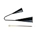 Milisten Agogo Bell Musical Instrument for Traditional Two Tone Percussion with Wooden Stick Portable Durable Design for Early Education for Samba Latin Music