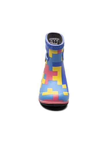 Bogs Kids' Skipper Ii Rain Boot, Electric Blue Multi, 8 Us Unisex Little #TOP1