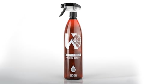 Kriime Limpia Llantas Premium - PH neutro para todo tipo de llantas de coche y moto. Elimina suciedad, partículas de hierro, metales incrustados y polvo de frenos. Sin frotar