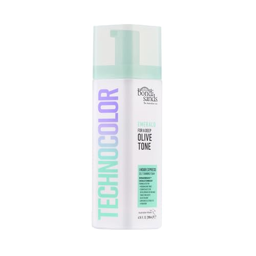Bondi Sands Self Tanning Foam 1 Hour Express – Selbstbräuner Mousse für schnelle, streifenfreie Bräune, 200 ml