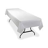 Genuine Joe GJO10324 Plastic Banquet-Size Rectangular Table Cover Roll, 300' Length x 40