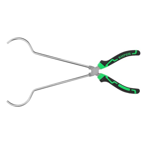 SEWACC - SEWACC Pinces à Creuset en Métal Résistant à la Chaleur Outil de Fusion Coulée de Bijoux Pince de Précision pour Fours de Fusion Accessoires de Laboratoire pour Fabrication de Bijoux