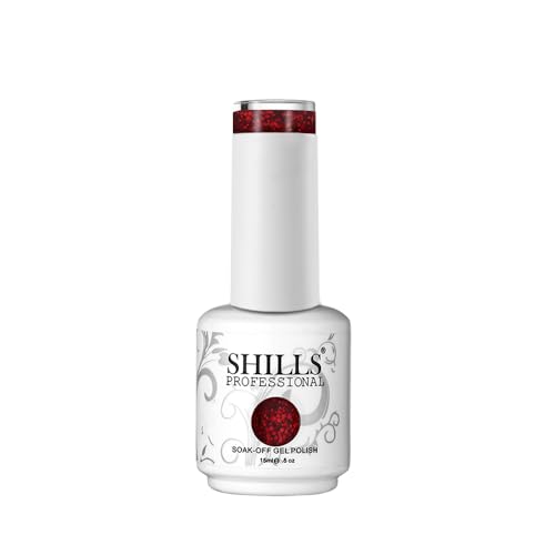 Image of SHILLS PROFESSIONAL UV /LED Soak Off Gel Finish Polish Color Shade 107,15 Milliliters