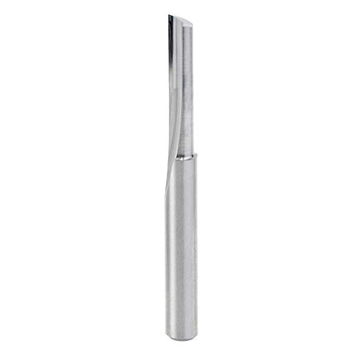Amana Tool - 43512 Solid Carbide Single 'O' Flute Plastic Cutting 1/4 Dia x 1' 4 S