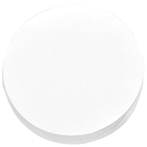 KICHOUSE Cup Paper Covers 500 Pack Leak Proof Paper Cup Lids for Cafe Takeout Hotel Wedding Milk Tea Coffee