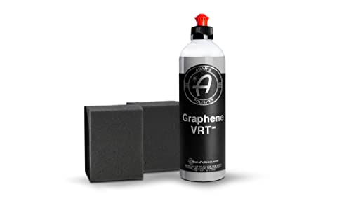 Adams Polishes Graphene VRT 16oz Vinyl Rubber Tire & Trim Dressing - Durable UV Protection and Water Repellent - Graphene Ceramic Infused Formula - Dress Tires or Trim Without Worry of Slinging