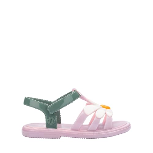 Mini Melissa Hip Bloomy Baby Rosa Metalizado Verde 35902-22