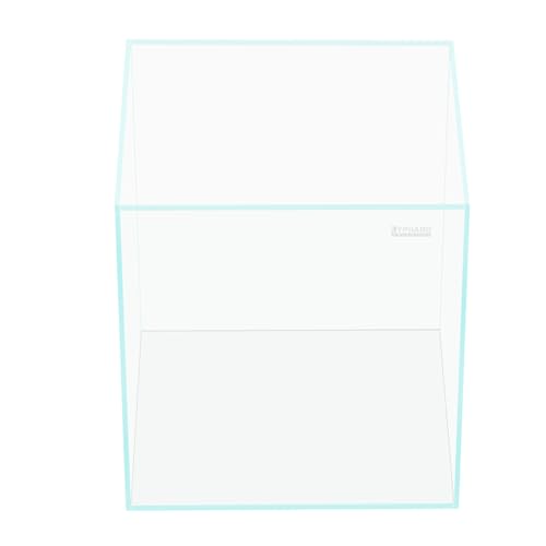 Image of LYPHARD AQUARIUMS Tall Rimless Aquarium 3 Gallon, Ultra Clear Low Iron Nano Fish Tank for Betta, L7.9xW7.9xH11.8 Glass Thickness 5mm with EVA Foam Leveling Mat