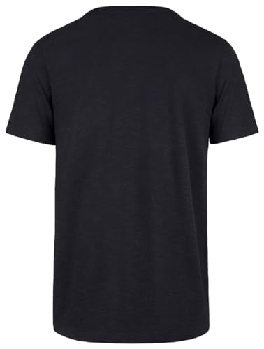 Image of 47 Brand MLB Men's Team Color Distressed Imprint Primary Logo Short Sleeve Baseball T-Shirt