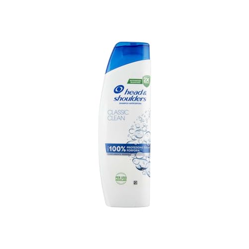 Head & Shoulders Classic Clean Anti-Schuppen-Shampoo 250 ml für den täglichen Gebrauch. Bis zu 100% Schutz vor Schuppen. Klinisch getestet. Für alle Hauttypen und Haare. Frischegefühl