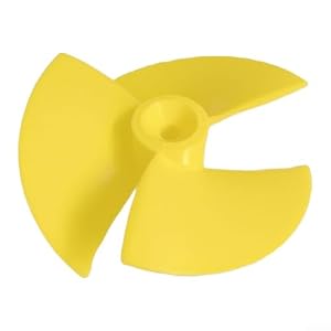 Gelbes Laufrad Ersatz für Dolphin Poolreiniger für DX3 für DX4 DX5 C5, Teilenummer 9995269-R1 kompatible Komponente, Saugturbine für automatisches Vakuum (ohne Schrauben)