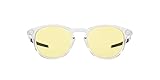 Oakley Men's OO9439 Pitchman R Round Sunglasses, Clear/Prizm Gaming, 50 mm