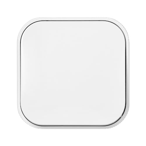 Miratic Lichtschalter Einzel IP20 Lichtschalter Aufputz Ideal für Wohn- und Geschäftsräume Nennspannung AC: 230V Nennstrom: 10 A (Weiss)