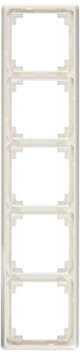 Preisvergleich Produktbild Jung CDP585WW Rahmen, 5-Fach