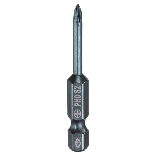 sourcing map #0 Phillips Screwdriver Bit PH0 1/4 Hex Shank 2 (50mm) Long 0.12 Rod Magnetic Cross Head Drill Bits S2 Steel Industrial Screw Driver Bit for Electric Power Tools, Blue