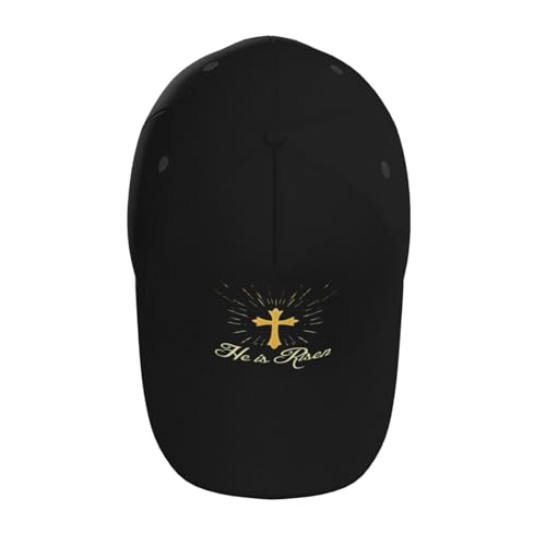 He is Risen-Jesus Christ Christian Easter Baseball Hats for Men and Women - Classic Adjustable Hats4