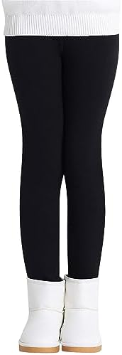 Adorel Mädchen Thermo Leggings Baumwolle Gefütterte Winter Warme Dicke Hosen