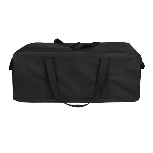 Fenteer Bolsa de Lona Deportiva con Cremallera, Bolsa de Almacenamiento para Equipo de Acampada, Tela Oxford Impermeable, Versátil, Talla L