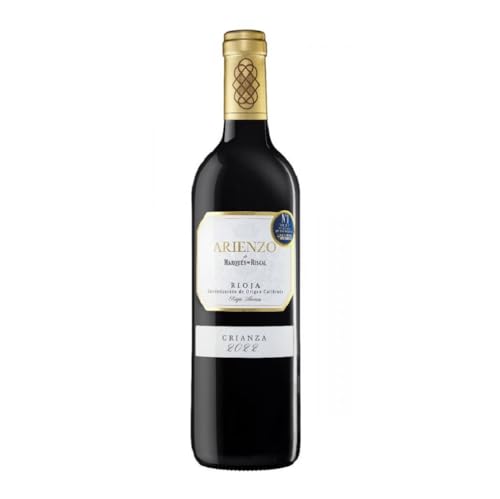 Arienzo de Marqués de Riscal - Vino tinto Crianza Denominación de Origen Calificada Rioja, Variedad Tempranillo, 18 meses en barrica - Botella individual x 750 ml