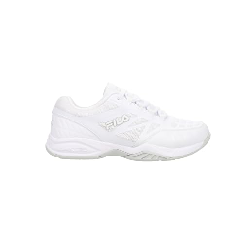 Fila Kids Boys Axilus Lace Up Tennis Sneakers Shoes - White - Size 2.5 M