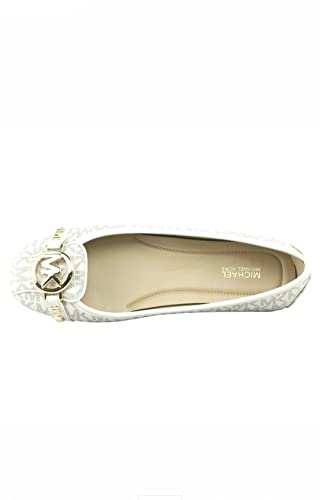 Michael Kors Women's Fulton Studded Moccasin (Vanilla Pvc, Numeric_7_Point_5) #TOP1
