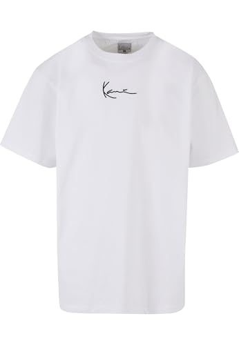 Karl Kani Herren KK-T01-WHT-10 Small Signature Logo Tee White, L