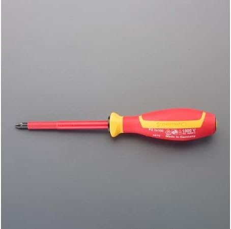 ウルトラスリム絶縁ドライバー - インターケーブルジャパン エスコ [Pozidriv] ドライバー 絶縁 #2x100mm EA557SV-2